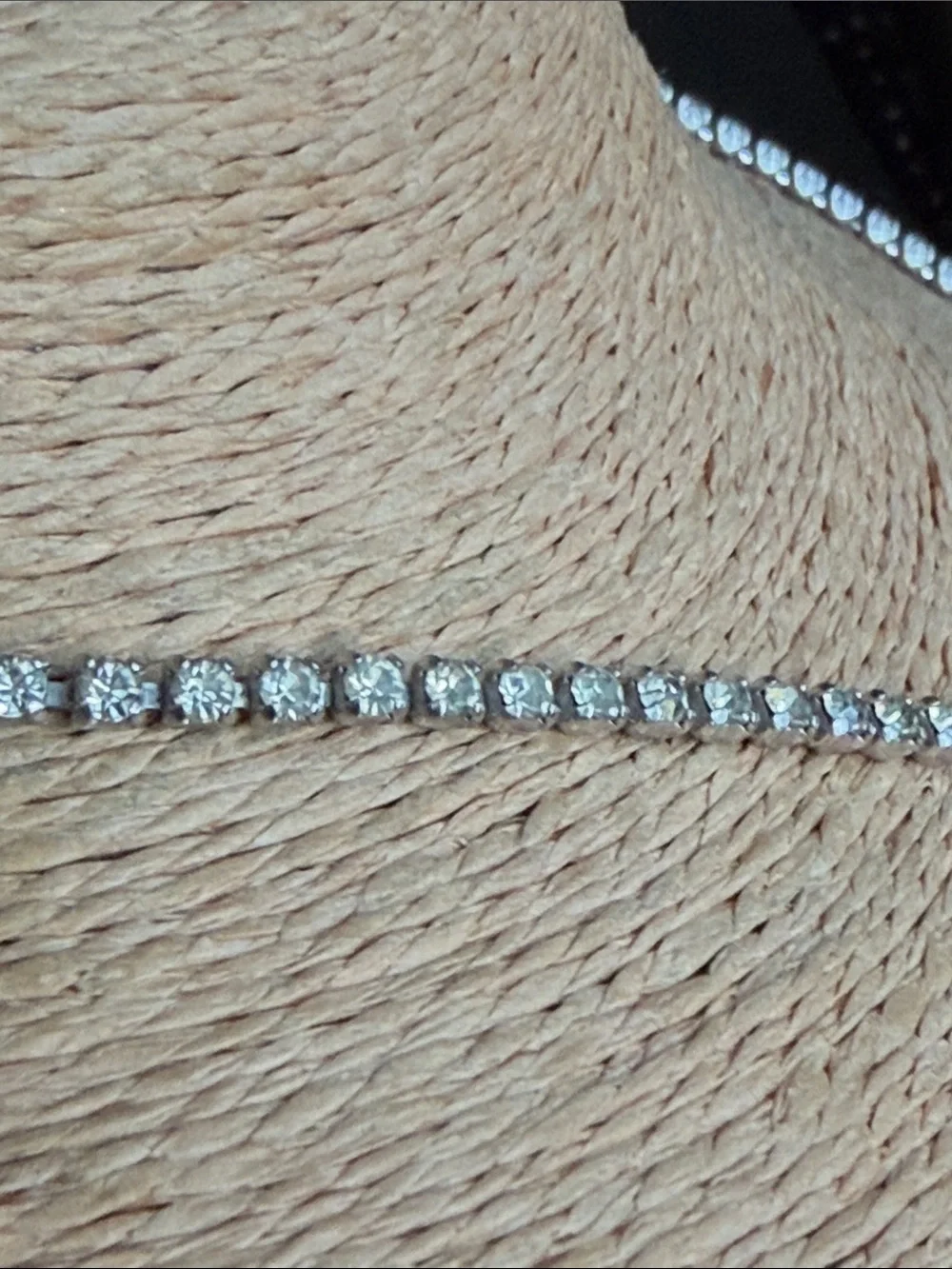 Vintage sparkling blue